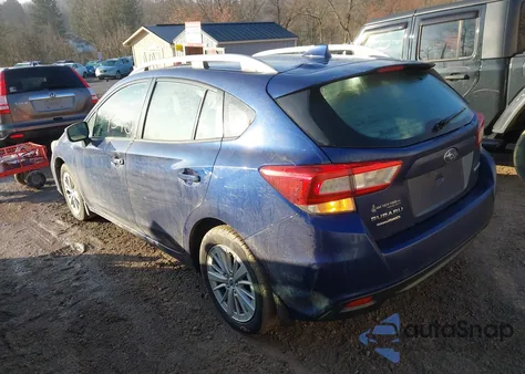 2017 Subaru Impreza 2.0I Premium z USA, uszkodzony, nr VIN 4S3GTAB60H3706621